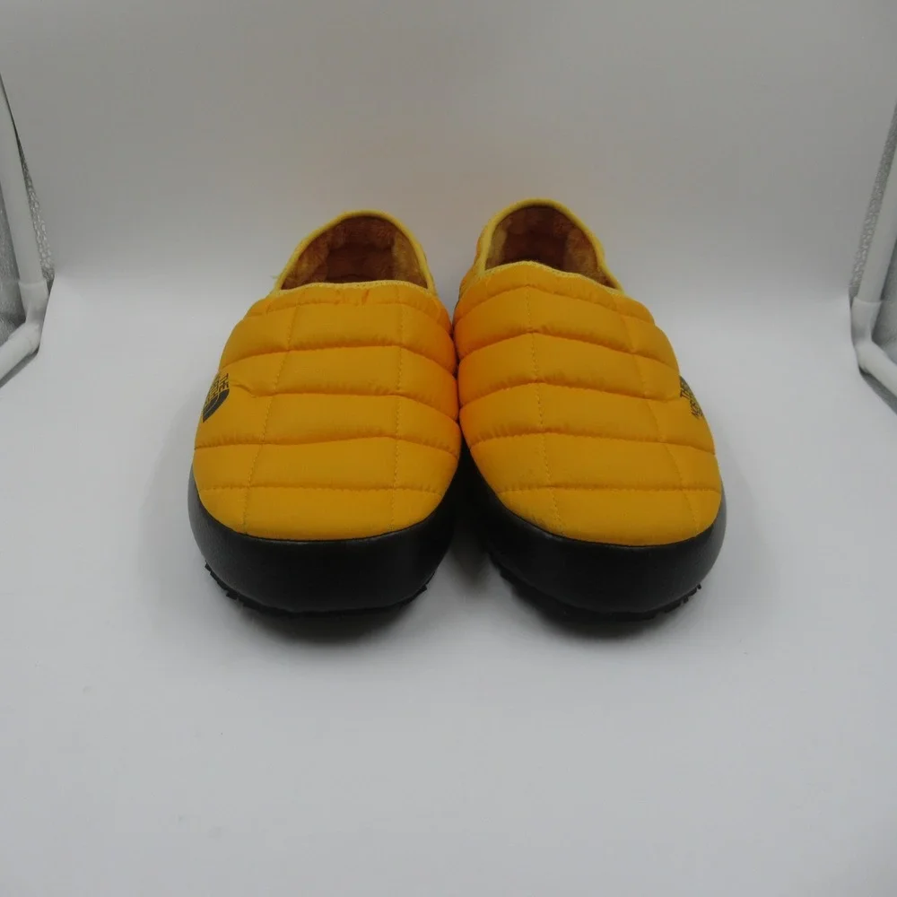 The North Face Thermoball Traction Mule V Yellow Black Mens 9 NF0A3UZN
